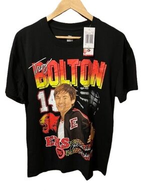 NWT Disney High School Musical Troy Bolton Black Graphic Tee Shirt Size Large